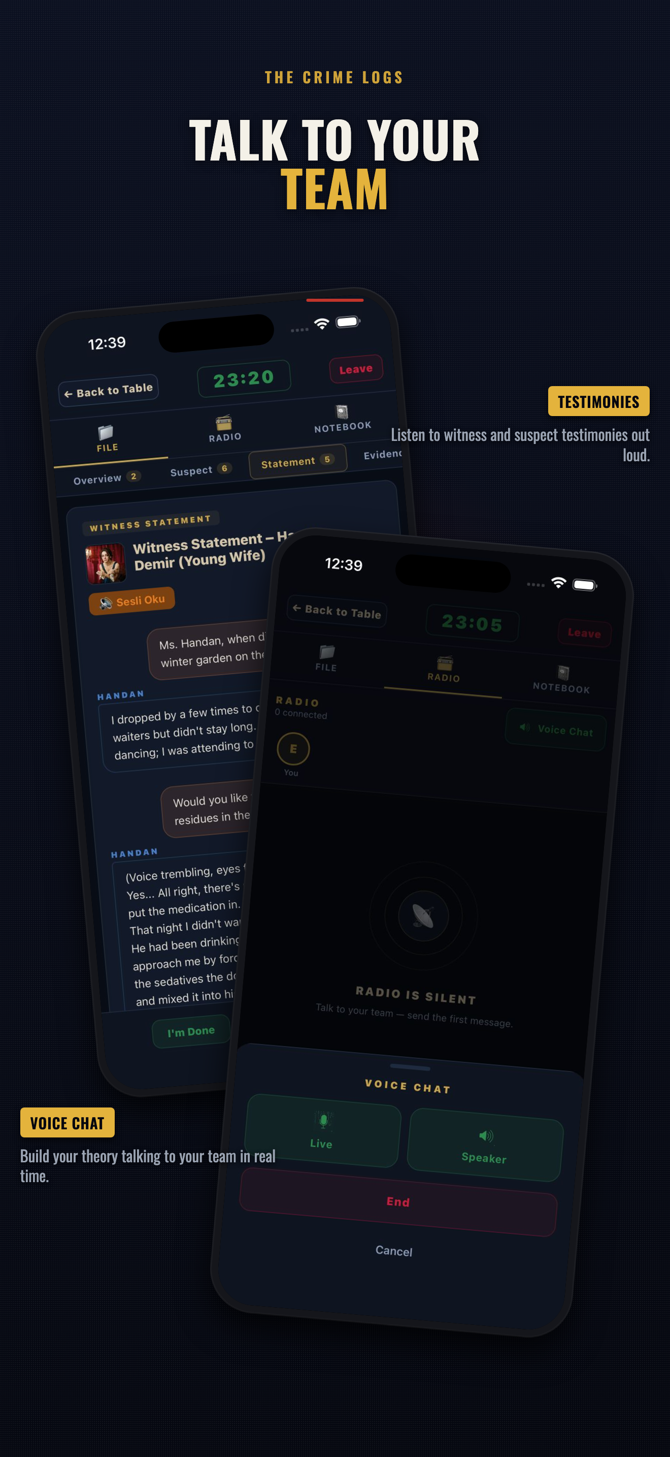 The Crime Logs