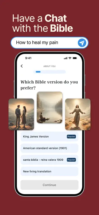 Bible · Audio Study Offlineのスクリーンショット（1/6）