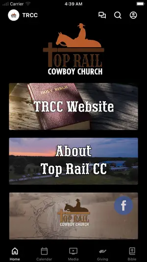 Top Rail Cowboy Church screenshot 1