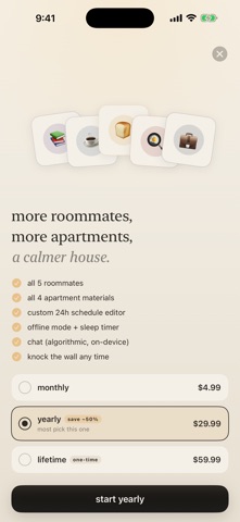 Roommate: Body Double iPhone screenshot