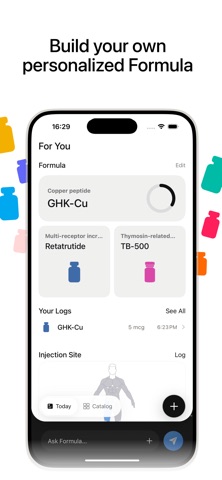 Formula: Peptide & GLP Tracker Screenshot 1 of 6