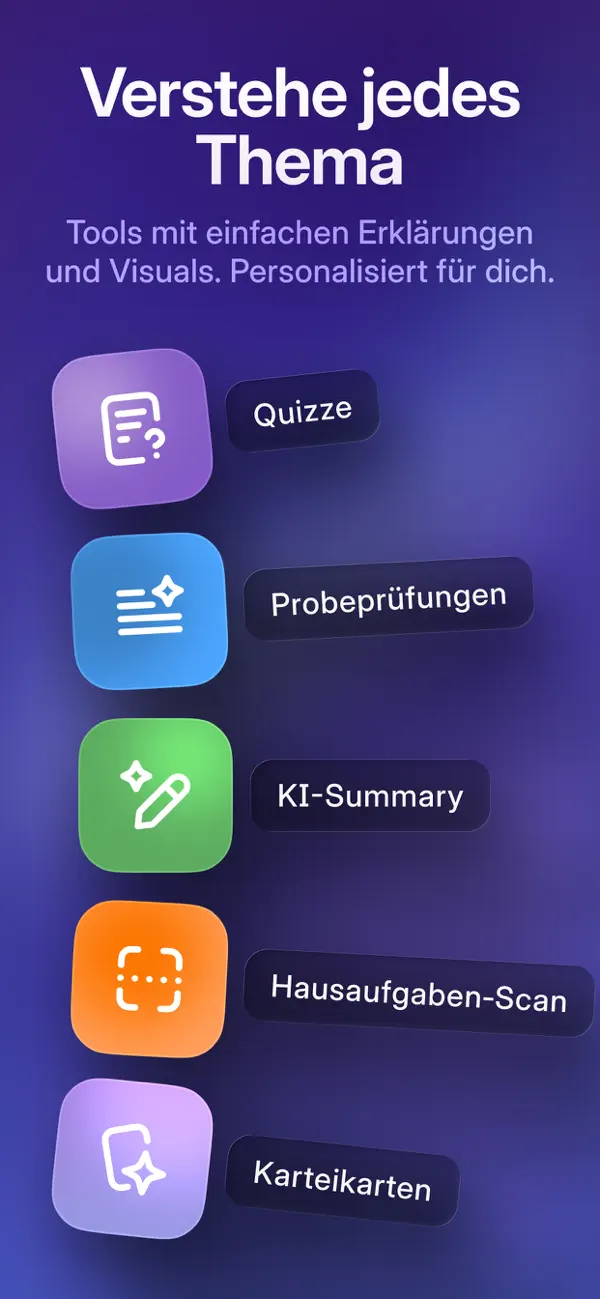 Knowunity: #1 KI Lernapp iPhone App Screenshot 3 – Bildung
