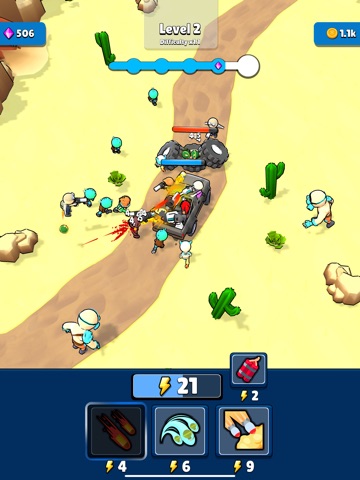 Wild Road Defense iPad screenshot