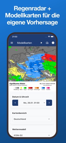 Wetterblick iPhone screenshot 4