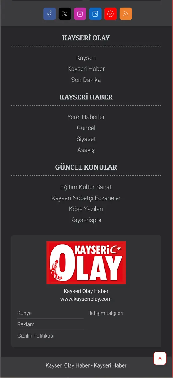 Screenshot #2 pour Kayseri Olay Gazetesi