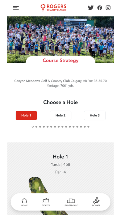 Rogers Charity Classic Screenshot