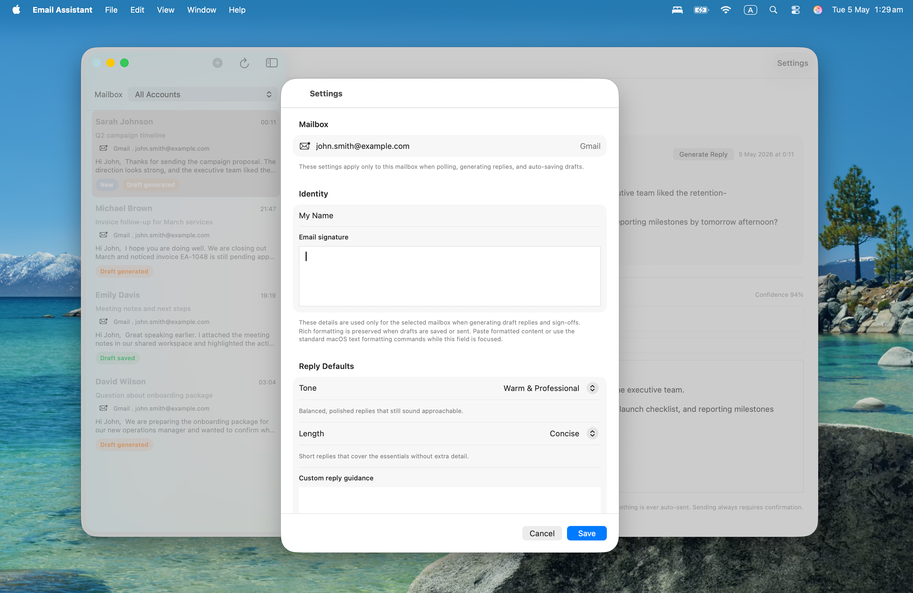 Email Assistant - AI Reply