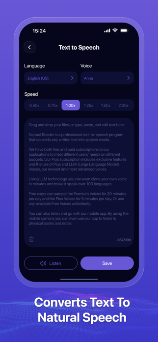 Tonica - Audio to Text Screenshot 5 of 7