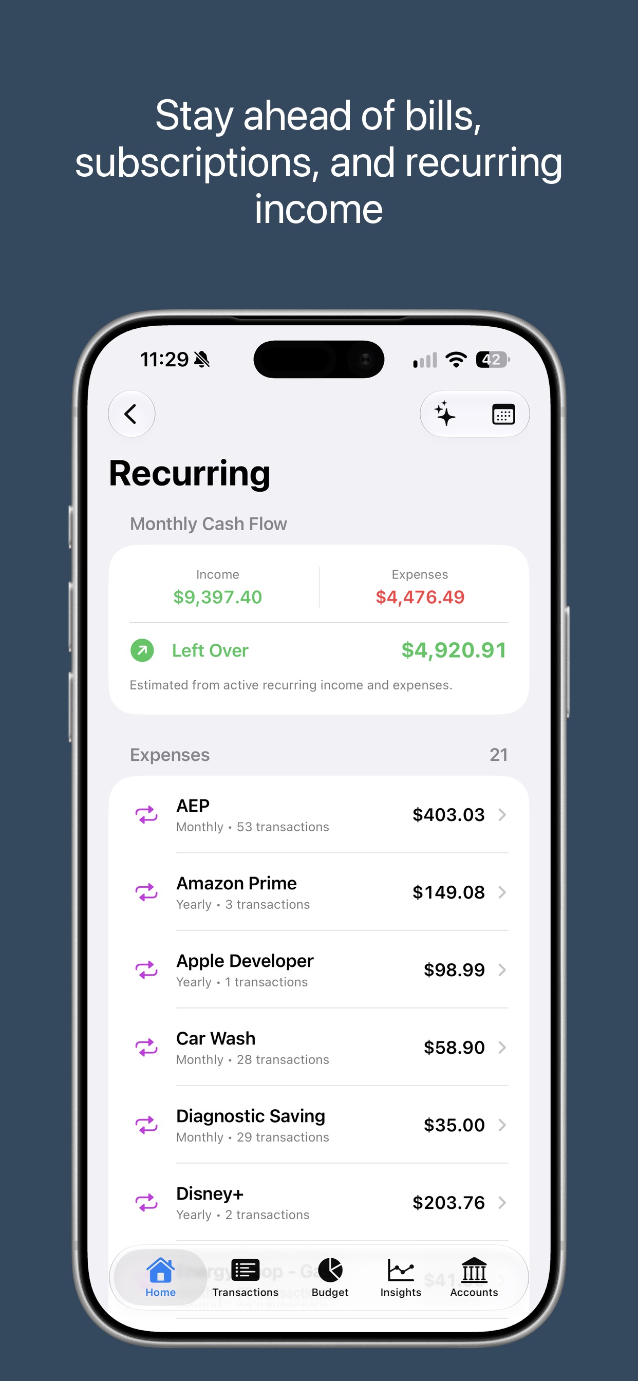 Screenshot 3 of BalanceBuddy – Money Tracker