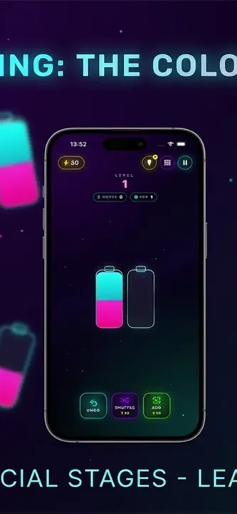 Neon Pour screenshot 2