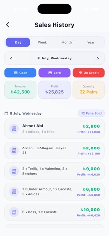 ShoeLedger screenshot
