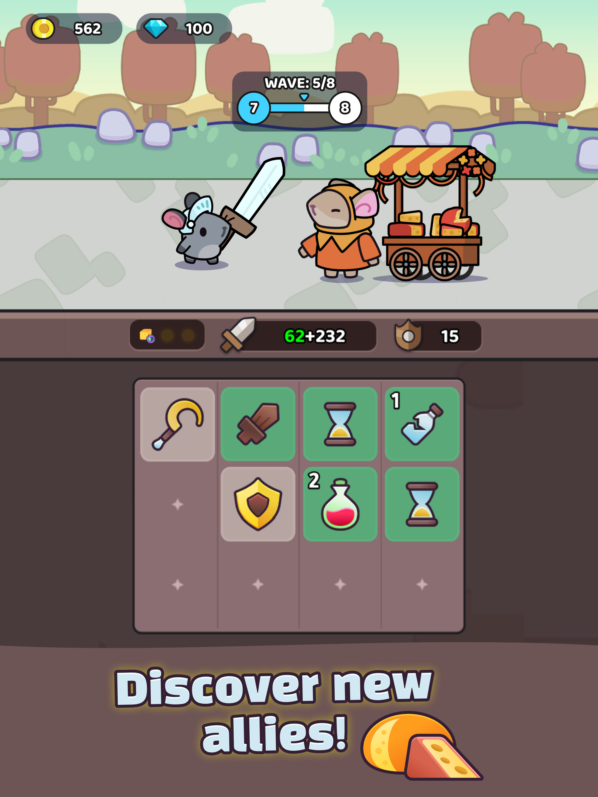 Mouse Quest: Idle RPG screenshot 11