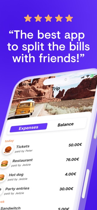 Split Expenses with FinaShare Screenshot 2 of 5