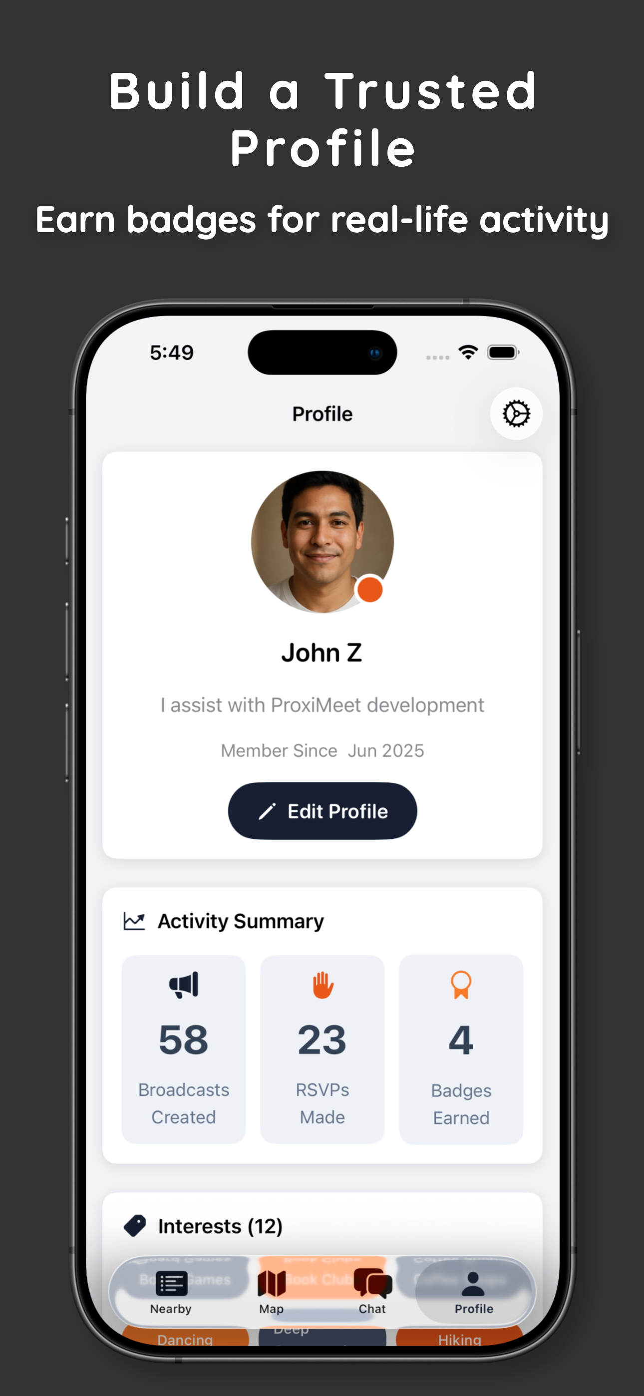 ProxiMeet: Meet People Nearby screenshot 6