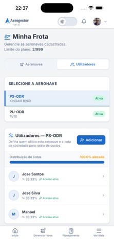 Aerogestor screenshot