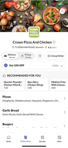 Crown Pizza And Chicken Screenshot 2 of 5