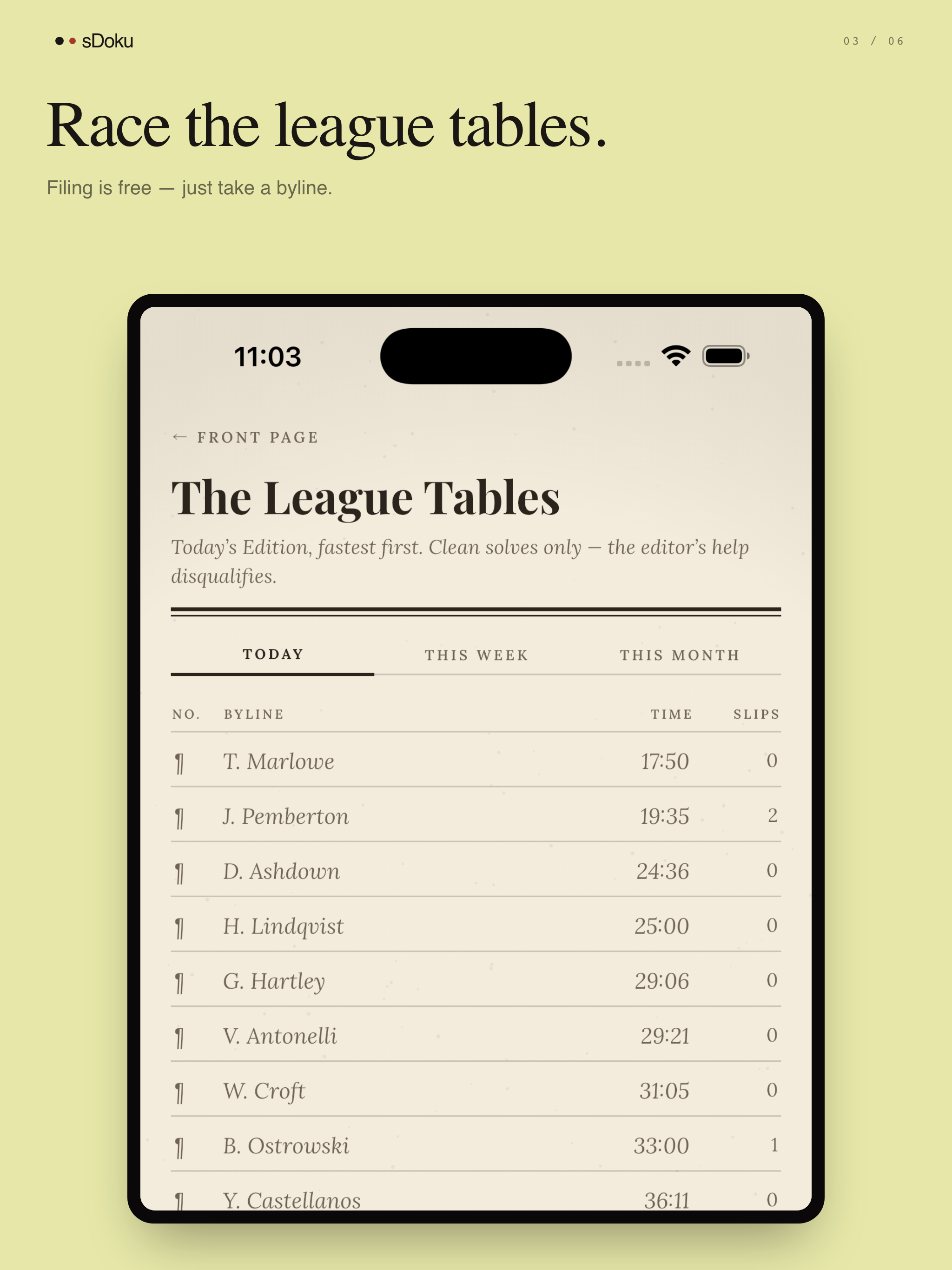 sDoku: The Sudoku Broadsheet screenshot 9