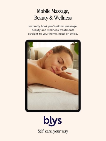 Home Massage & Beauty | Blys ipad screenshot 2