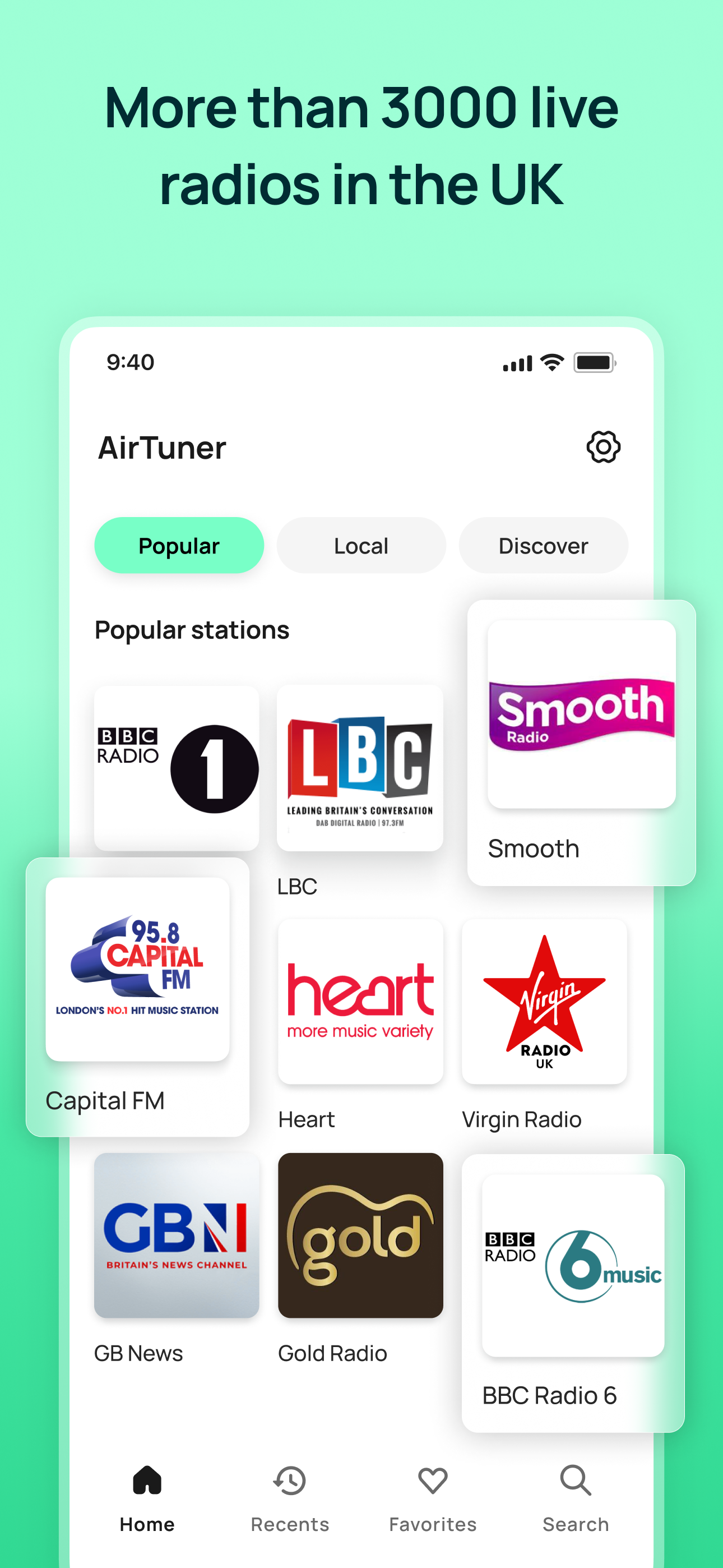 AirTuner - UK Radio FM