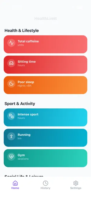 HealthLimit screenshot 4