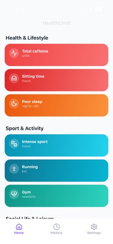 HealthLimit Screenshot 4 of 10