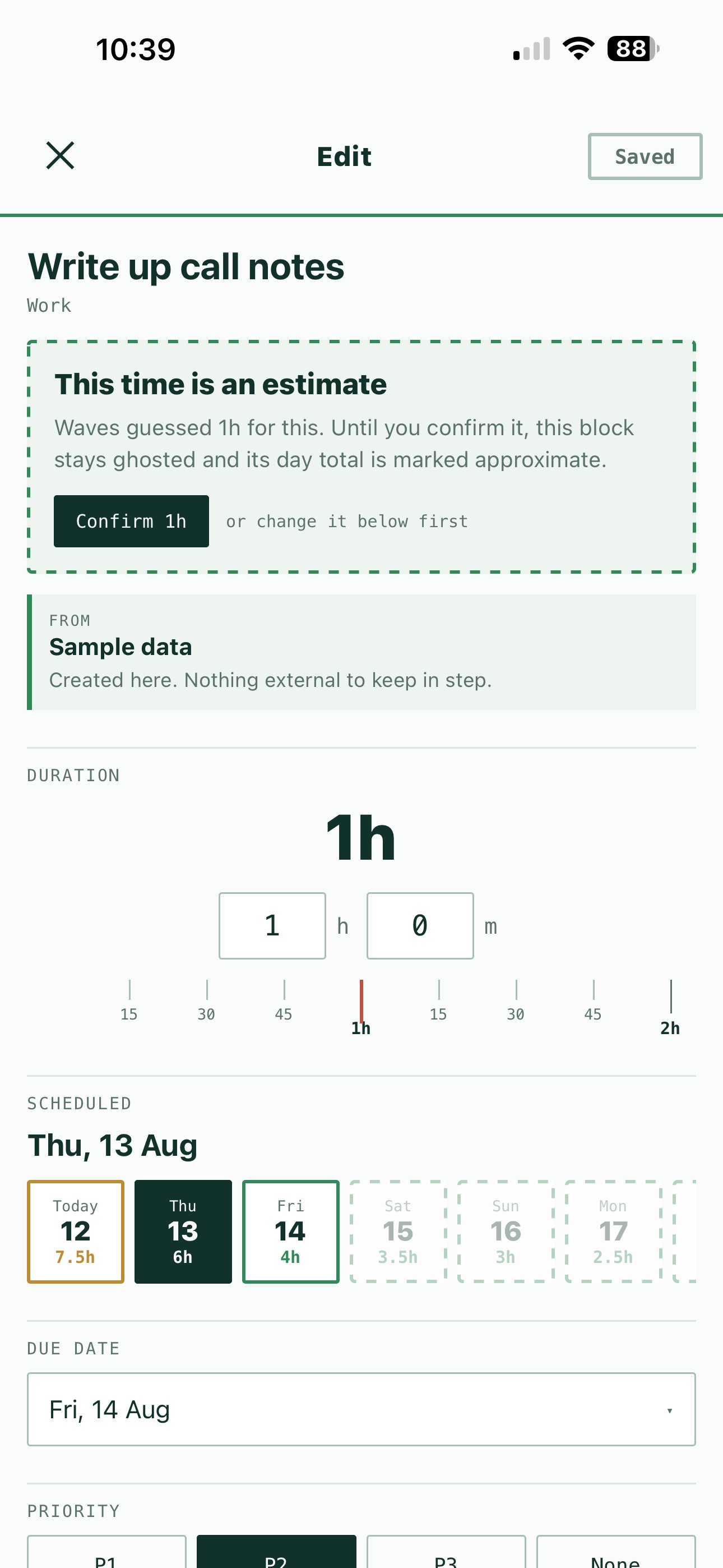 Screenshot 5 of Waves - Workload Management