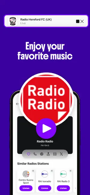 Zoundit: Live Radio FM & Music screenshot 3