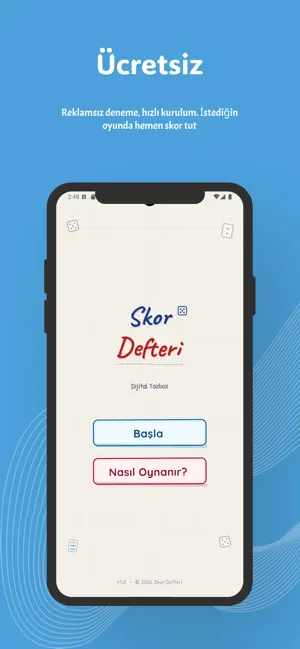Skor Defteri screenshot 1