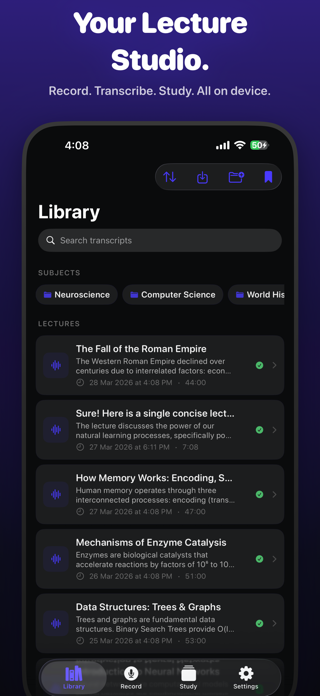 Lecture Studio- AI Study Notes Screenshot 7 of 8