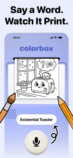 Coloring Book Maker: Colorbox screenshot 1