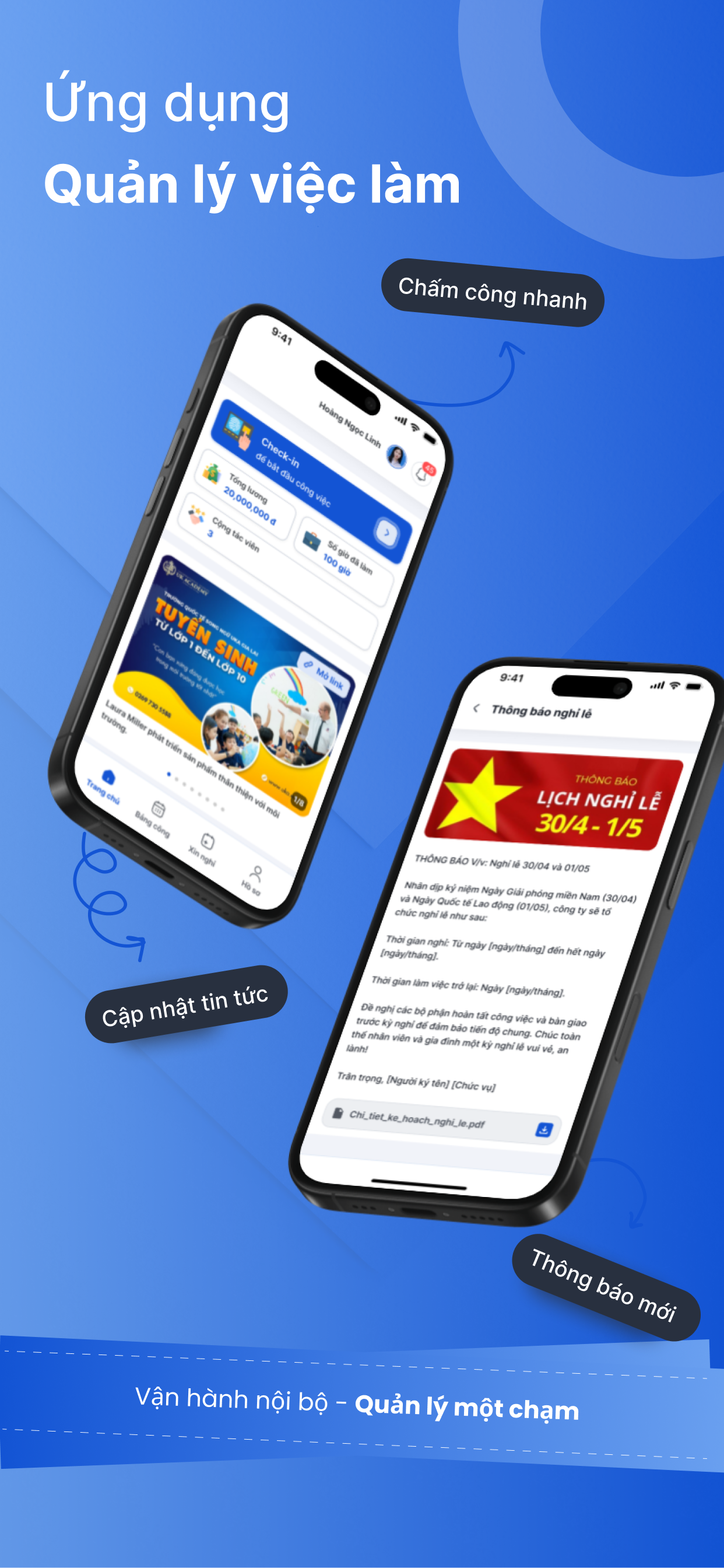 Quản lý việc làm screenshot 3