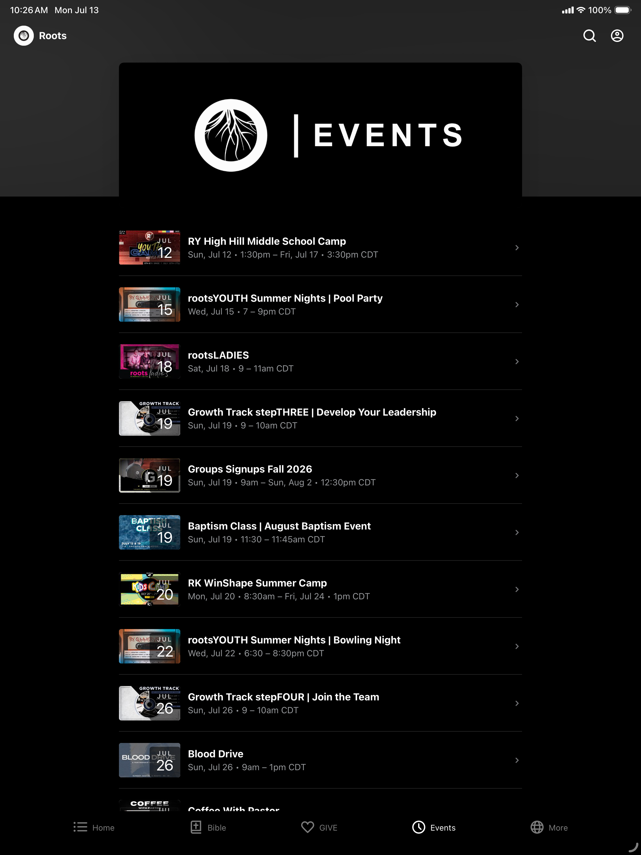 Roots | App screenshot 7