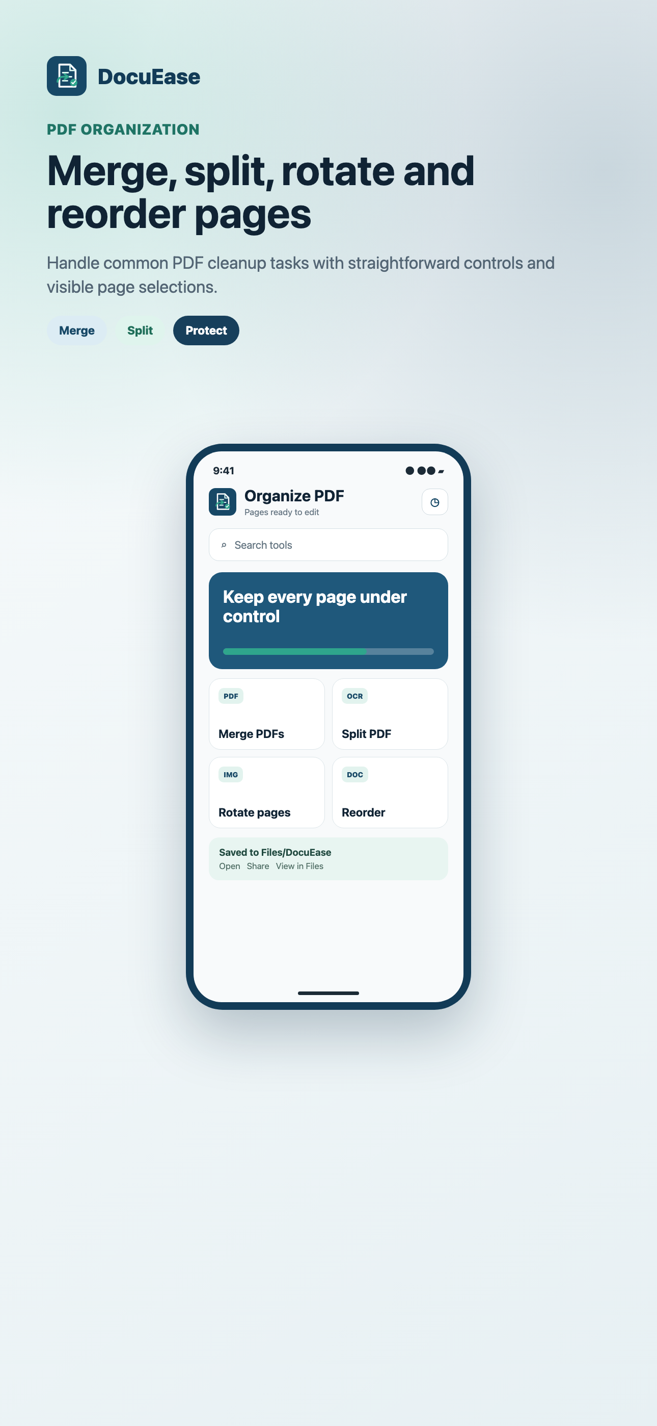 DocuEase: PDF & OCR screenshot 7