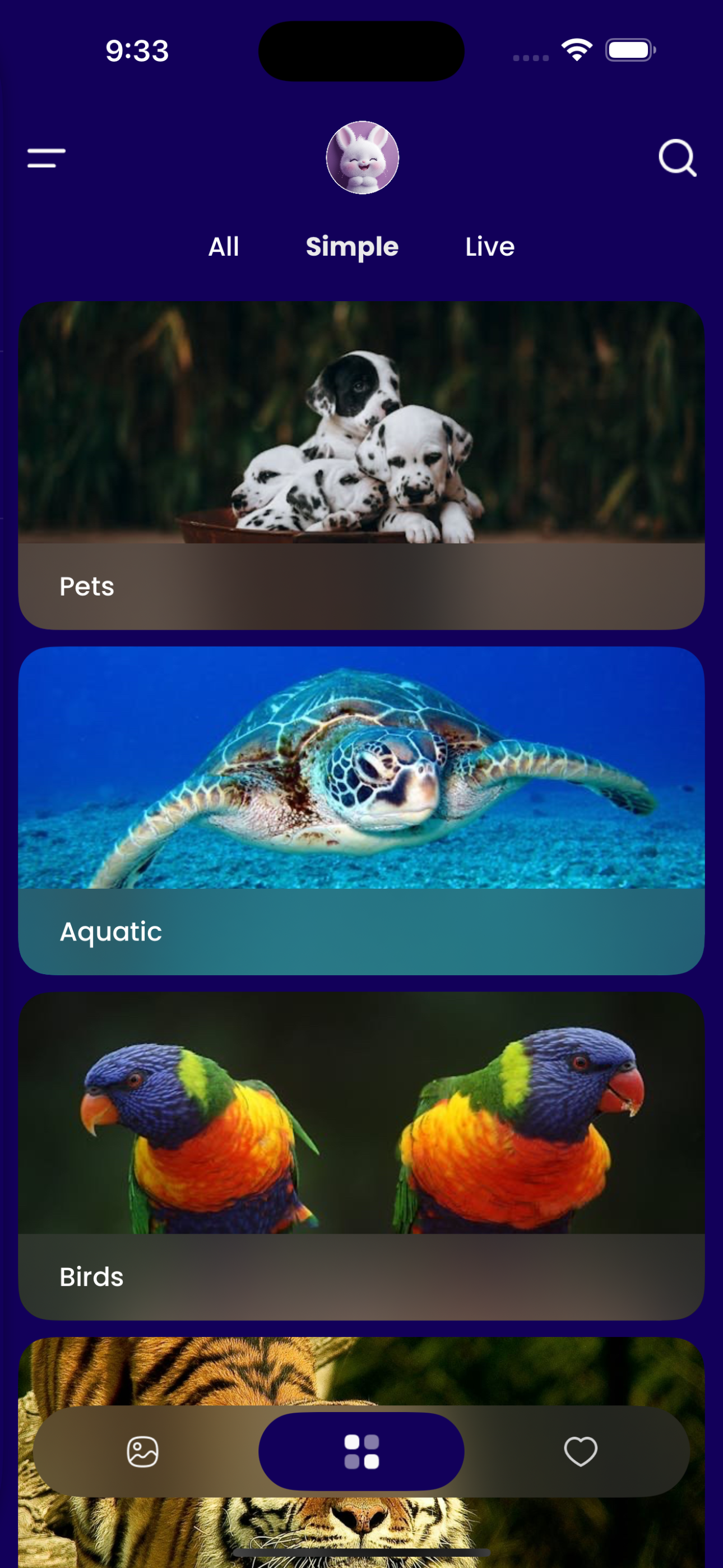 Cute Animal Wallpapers - Live screenshot 8
