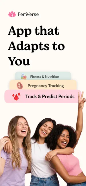 FemVerse AI: Period Tracking screenshot 1