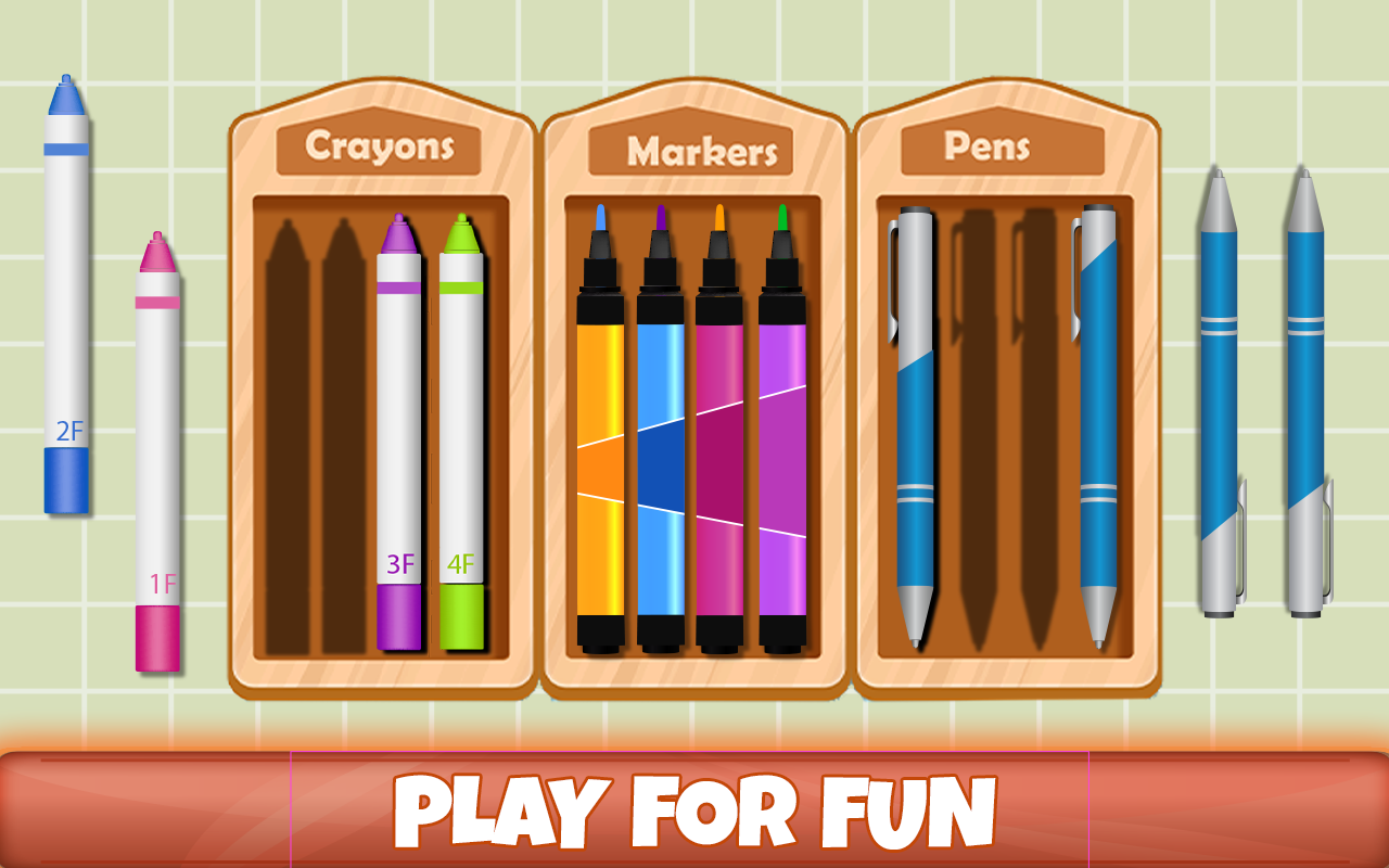 Arrange Right Stationery Sort