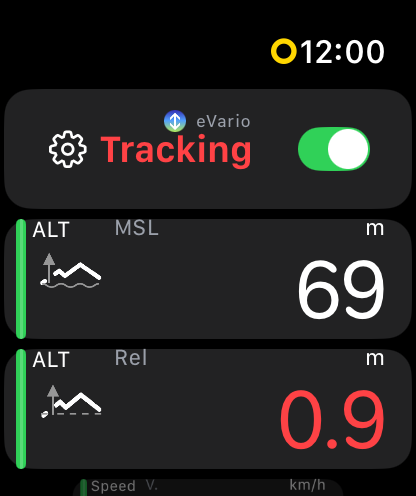 eVario - Variometer Pro-W screenshot 2