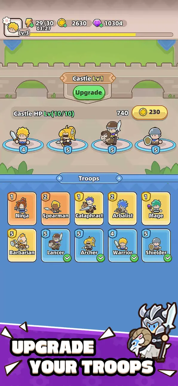 Gear Defenders Hack screenshot 3 - iOS game interface