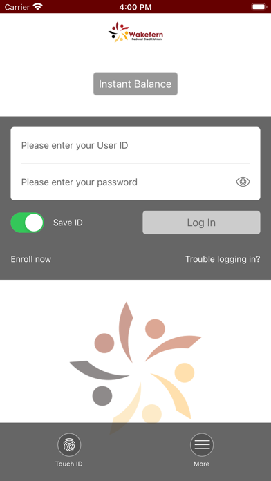 Wakefern Federal Credit Union iPhone screenshot 2 - Finance app