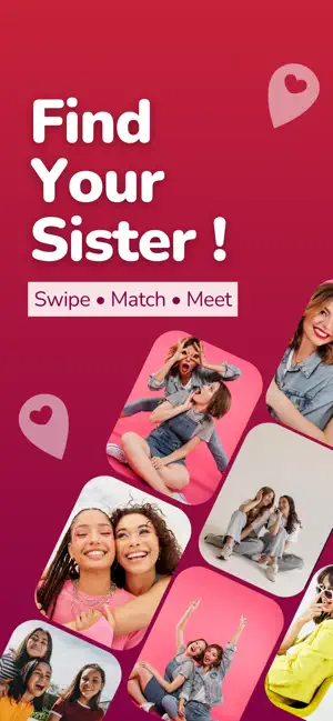 Sisterly - Sister Matcher iPhone screenshot 1