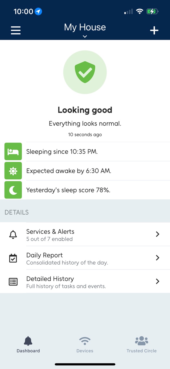 iPhone screenshot