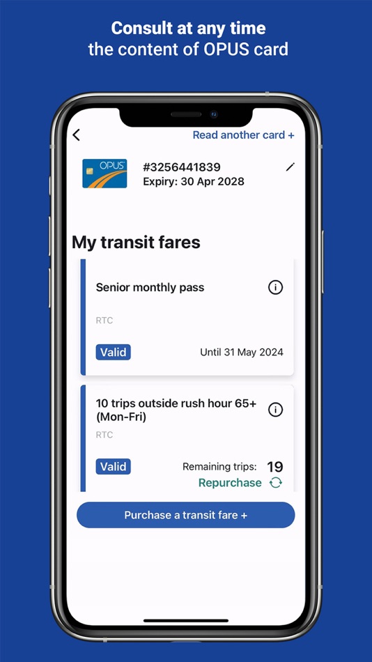 #2. RTC - Recharge OPUS (iOS) 由: Réseau de Transport de la Capitale