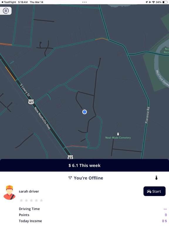 Bombo Captain iPad screenshot 4 - Navigation app