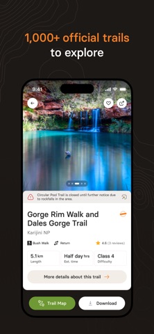 Trails WA: Official Guide iPhone screenshot 2