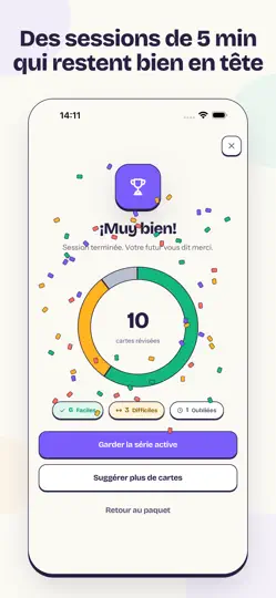 Capture d'écran de Vocards: Cartes De Vocabulaire sur iPhone 5