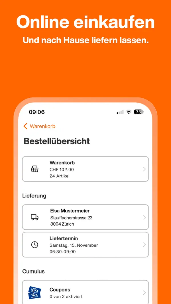 Migros – Einkaufen & Sparen iPhone App Screenshot 3 – Shopping
