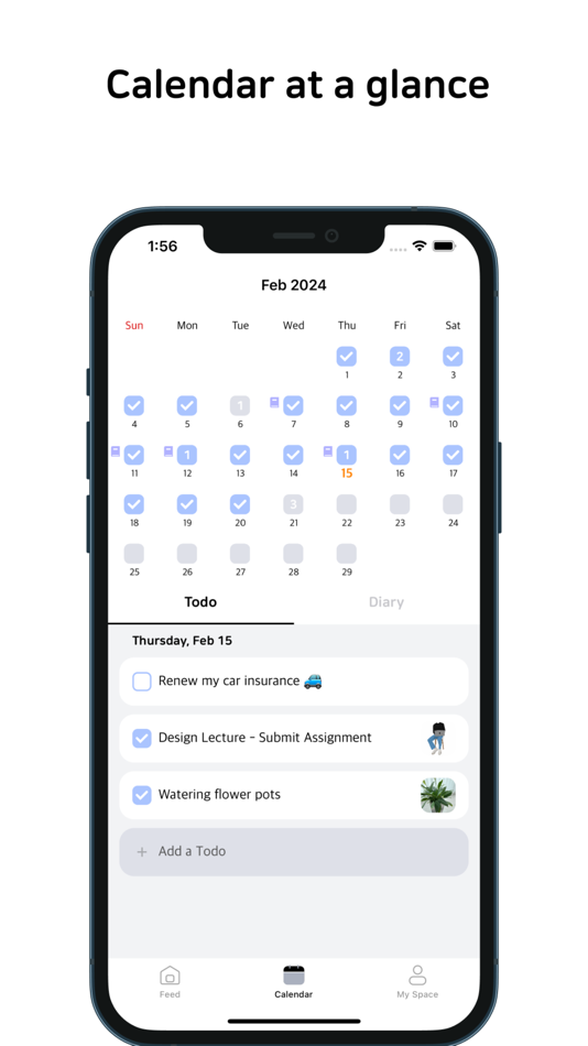 #5. Todoit - Todo & Calendar (iOS) 由: Rocky Lim