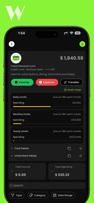 Waller - Money Manager screenshot 2