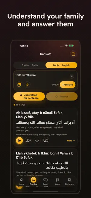 Darija Pro: Coach, Translator screenshot 1
