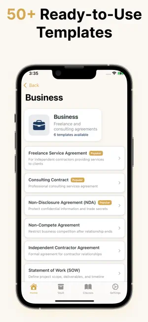 Contract Maker - AI Generator screenshot 4
